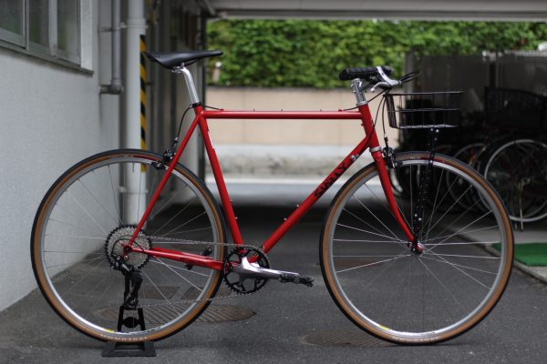 ★ビンテージクロモリロード 街乗り仕様 制作中①★ クロモリロードバイクを街乗り仕様へ、フレームやパーツの持ち込みも大
