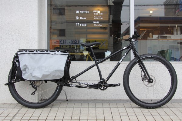新型のロングテールバイク、XtracycleのLeap試乗車がやってきました