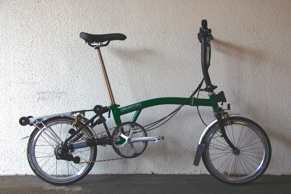 2017年モデル Brompton S6R Racing Green/Blackが入荷しました。（2016