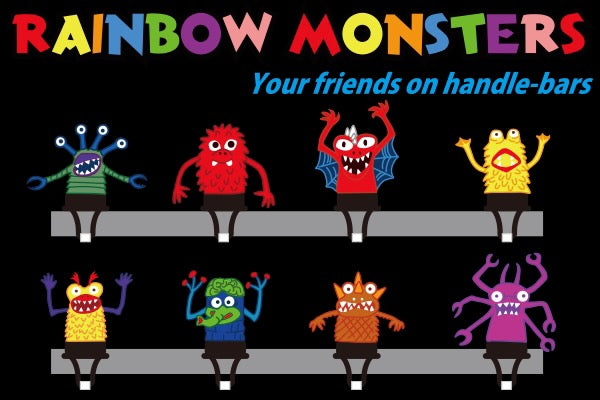 ハンドル上の彩りに！【Rainbow Monsters】入荷しました。 – Grumpy