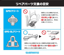 画像をギャラリービューアに読み込む, SHIMANO SPD-SLクリート SM-SH1
