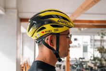 Load image into Gallery viewer, GIRO Aries Spherical AF Road Helmet Team Visma Giro