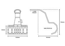 Load image into Gallery viewer, RESTRAP バンパーバー サイズガイド
