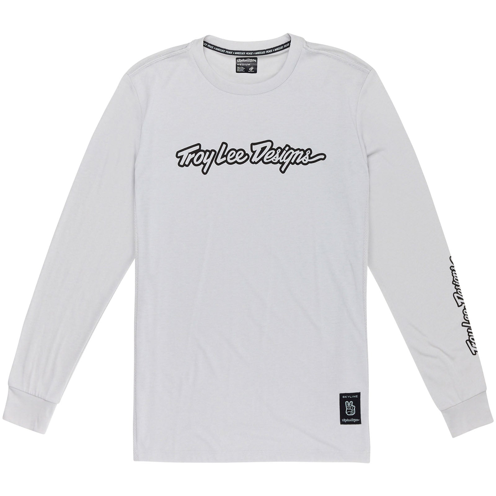 Troy Lee Designs Skyline Long Sleeve Ride Tee Signature Mist