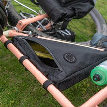 Load image into Gallery viewer, FAIRWEATHER frame bag ADV x-pac S-size