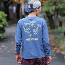 画像をギャラリービューアに読み込む, ELDORESO Bone Deinosaur Long T E1104024 エルドレッソ Tシャツ