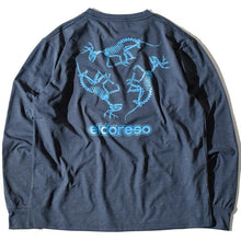 画像をギャラリービューアに読み込む, ELDORESO Bone Deinosaur Long T E1104024 エルドレッソ Tシャツ