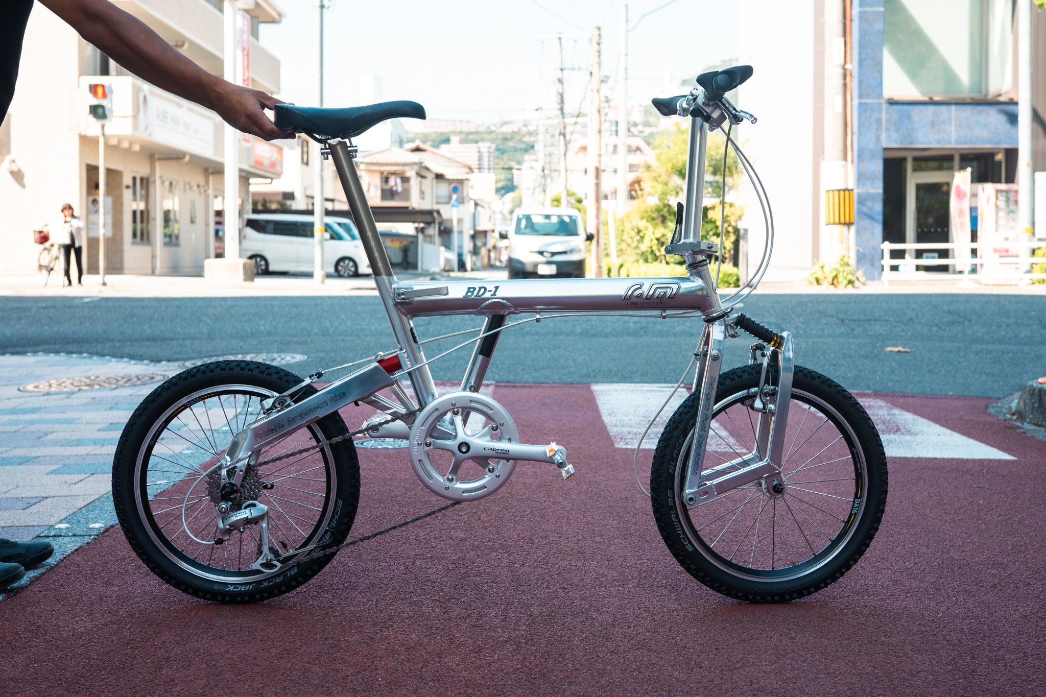 BD-1 折りたたみ自転車 シルバーポリッシュ【ジャンク品】 中古】BD-1 シルバー 完成車 – Grumpy Bike Shop