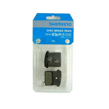 画像をギャラリービューアに読み込む, 【即納可】SHIMANO シマノ レジンパッド(F01A)フィン付 & 押えバネ(割りピン付) ディスクブレーキ 自転車 マウンテンバイク MTB