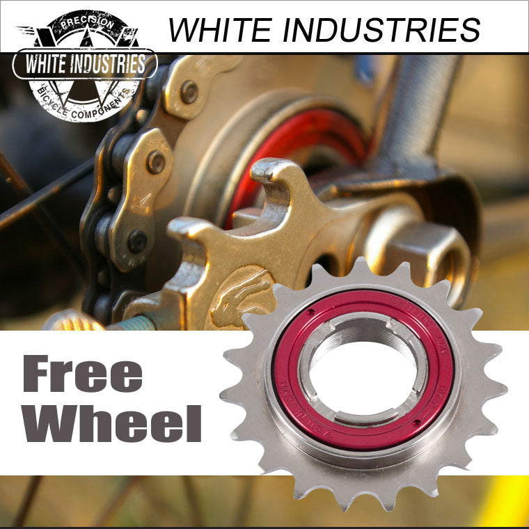 WHITE INDUSTRIES フリーコグ　16T WHITE INDUSTRIES FreeWheel フリーコグ 16T-19T ホワイト