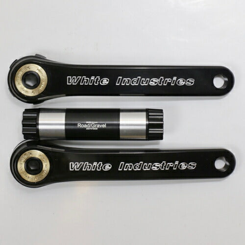 WHITE INDUSTRIES クランク R30[ブラック](キャップBRONZE) DriveTrain