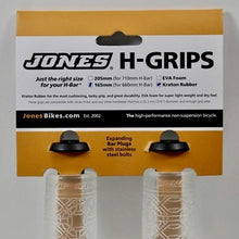 Load image into Gallery viewer, In-store sales only: Jones Kraton H-Grips 165mm CLEAR (for 660mm H-Bar)