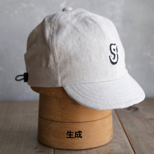 Load image into Gallery viewer, リネンサイクルキャップ(grumpy)の商品画像(写真5)