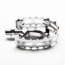 画像をギャラリービューアに読み込む, MKS XC-III bear trap pedal (Silver) スピンドル径 9/16 三ヶ島製作所 ペダル