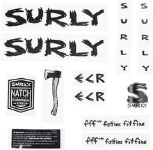 画像をギャラリービューアに読み込む, Surly frame decal