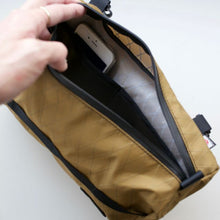Load image into Gallery viewer, FAIRWEATHER X-pac HANDLEBAR BAG + Fairweather Handlebar Bag