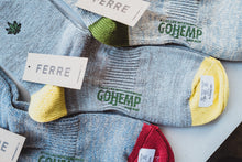 画像をギャラリービューアに読み込む, GOHEMP EMBROIDERY CREW SO