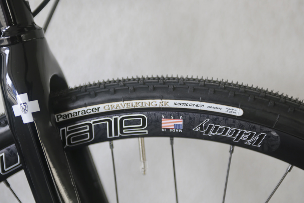 シクロクロス クリンチャー RITCHEY GIRDER ホイール700C前輪 ディスク