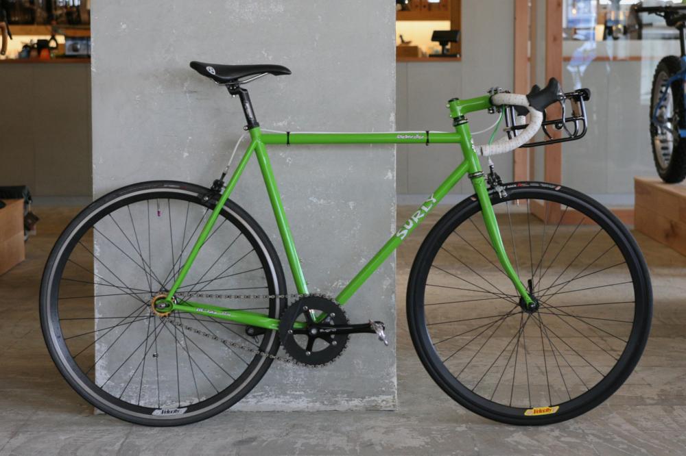 surly スチームローラー 56 カスタム完成車 戦慄のブルー SURLY