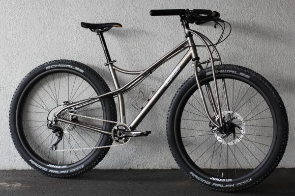 Jones Jones Titanium Spaceframe with Truss Fork Thru-Axle