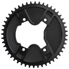 Load image into Gallery viewer, Wolf Tooth Chainring Aero 110 BCD Asymmetric 4-Bolt Chainrings for Shimano GRX 800 Cranks (46T)
