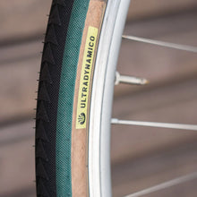 Load image into Gallery viewer, ULTRADYNAMICO Cava Race Tire (700c x 33.??) [Gray / Amber] Ultralight Dynamic Tire
