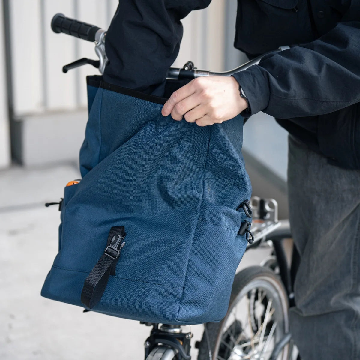 FAIRWEATHER brompton bag mini (フレームあり) フェアウェザー