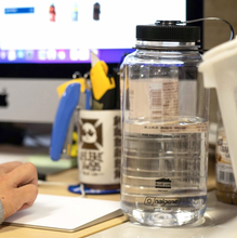 Load image into Gallery viewer, BLUE LUG not for sale nalgene bottle clear Blue Lug

