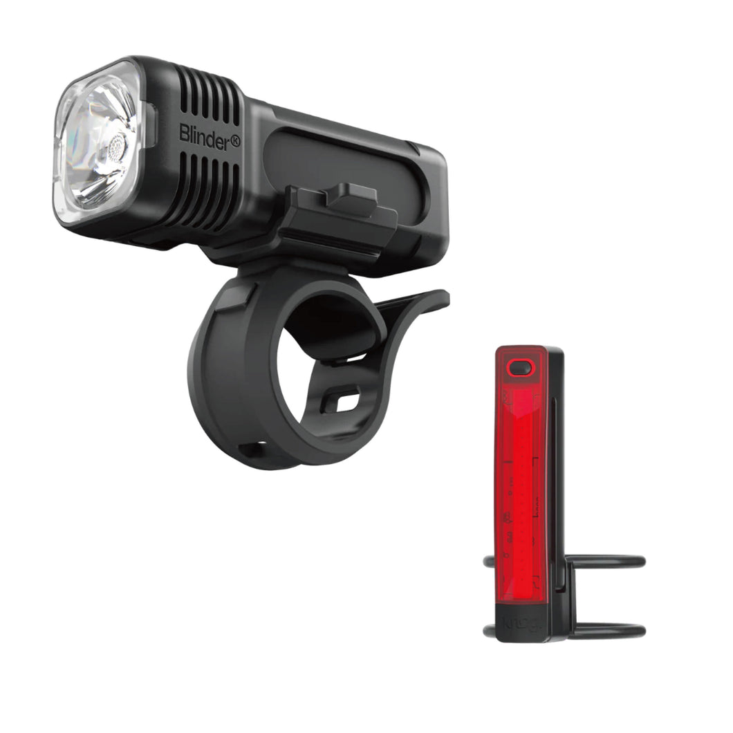 【新品】KNOG(ノグ)ライト前後セット　ブラインダー 400 & プラス20 knog Blinder 400 & Plus 20 前後ライトセット 通勤向け – Grumpy Bike