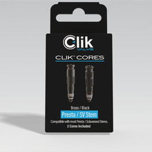 画像をギャラリービューアに読み込む, CLIK VALVE HI-FLOW CORES 
