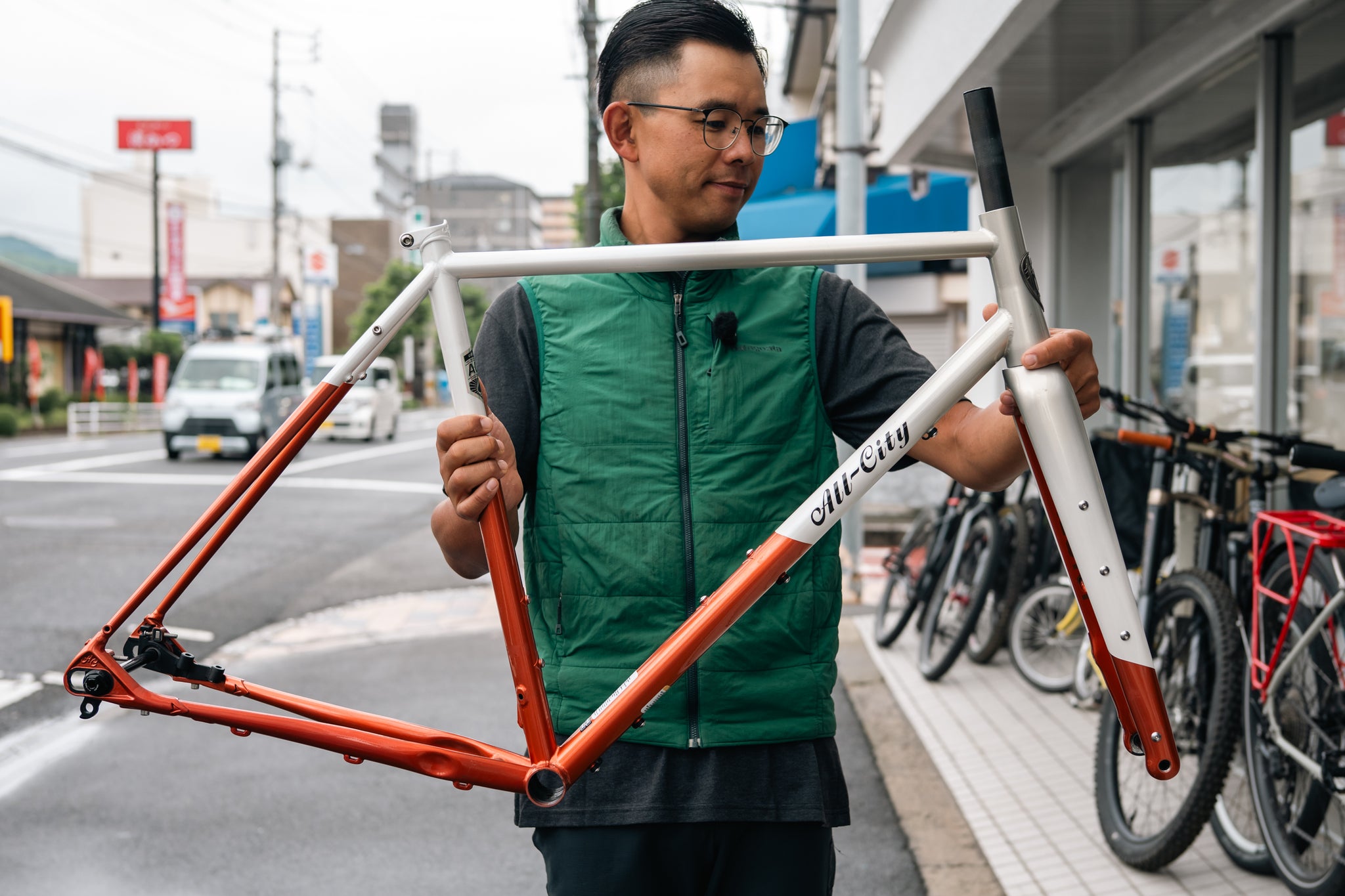 中古】ALL-CITY COSMIC STALLION フレームセット 55 Toasted