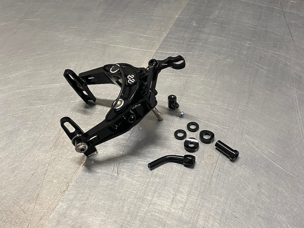 eebrake キャリパーブレーキ 黒 取り付け説明書付き eeBRAKE ASSEMBLY BROMPTON 前後セット – Grumpy Bike Shop