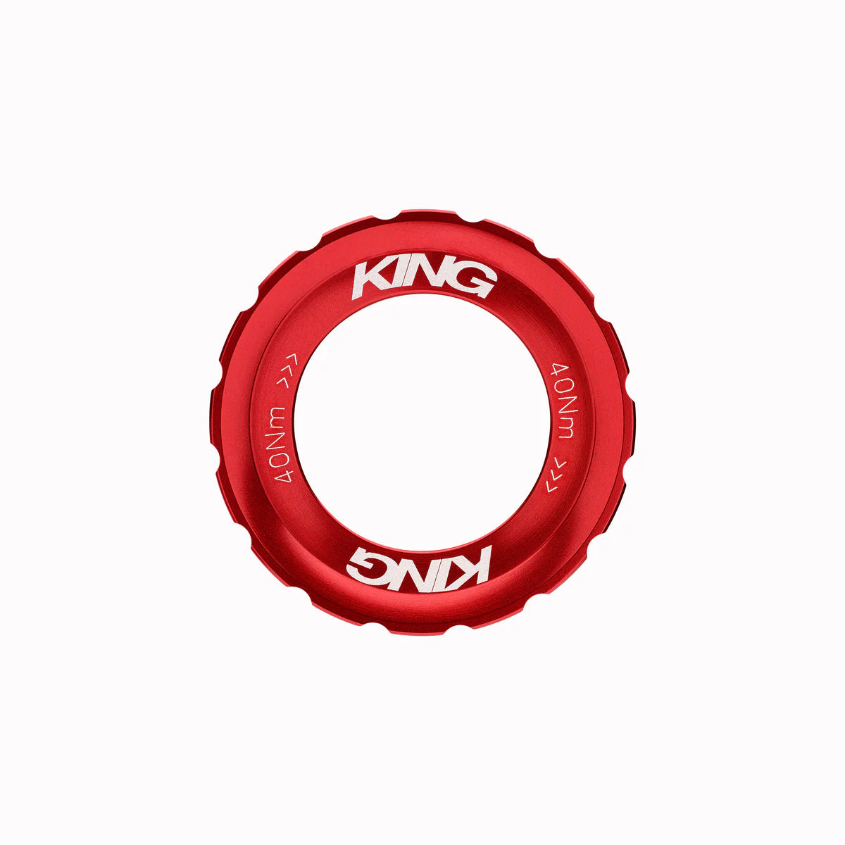 パーツ CHRIS KING King Centerlock Lockring Red CHRIS KING King Centerlock Lockring クリスキング センターロック