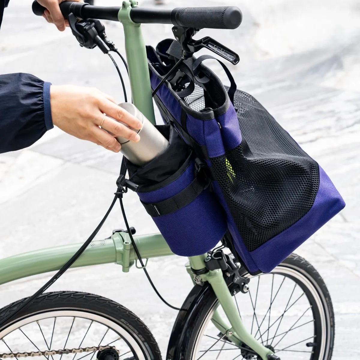 BLUE LUG brompton basket bag (フレームあり) ブロンプトン フロント