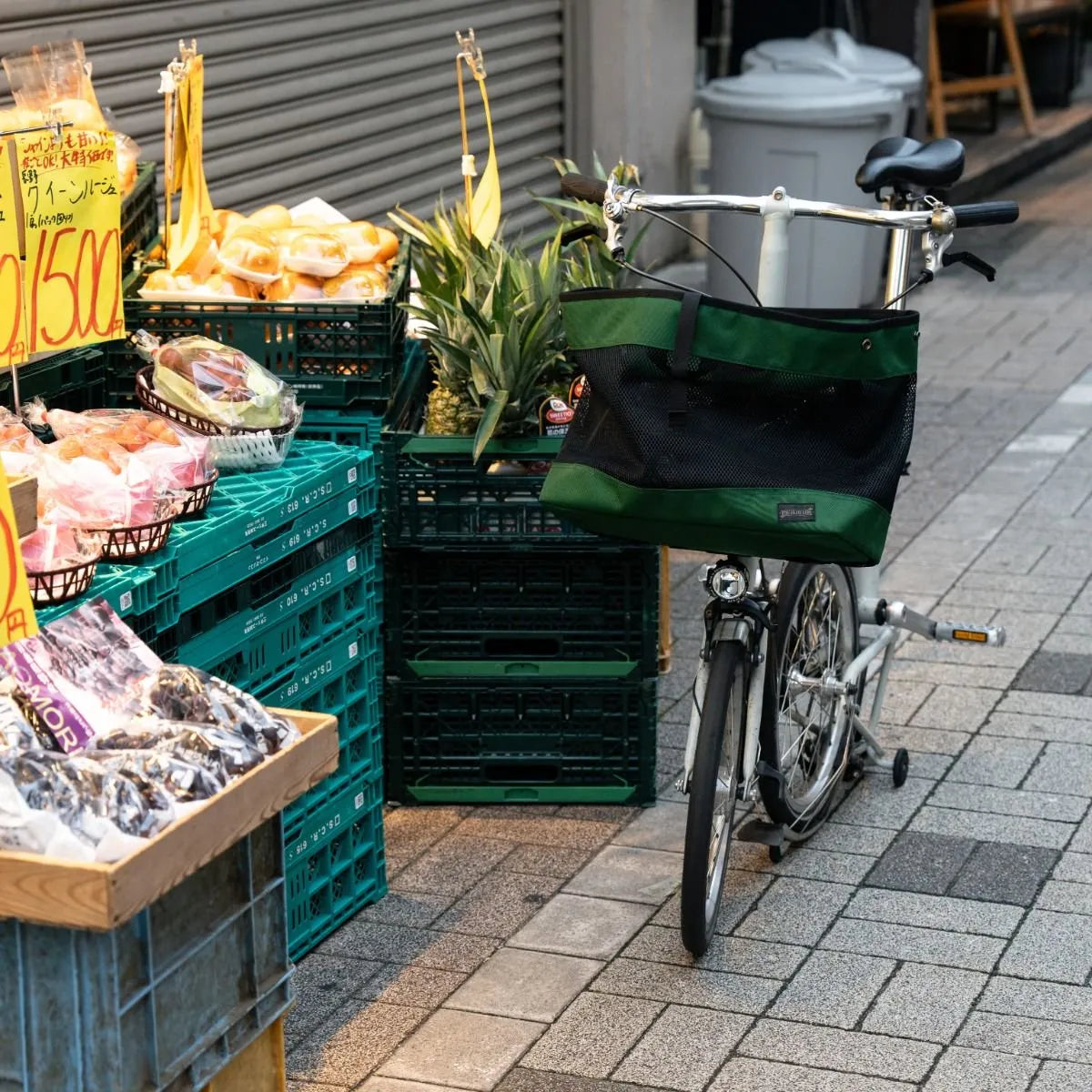 BLUE LUG brompton basket bag (フレームあり) ブロンプトン フロント