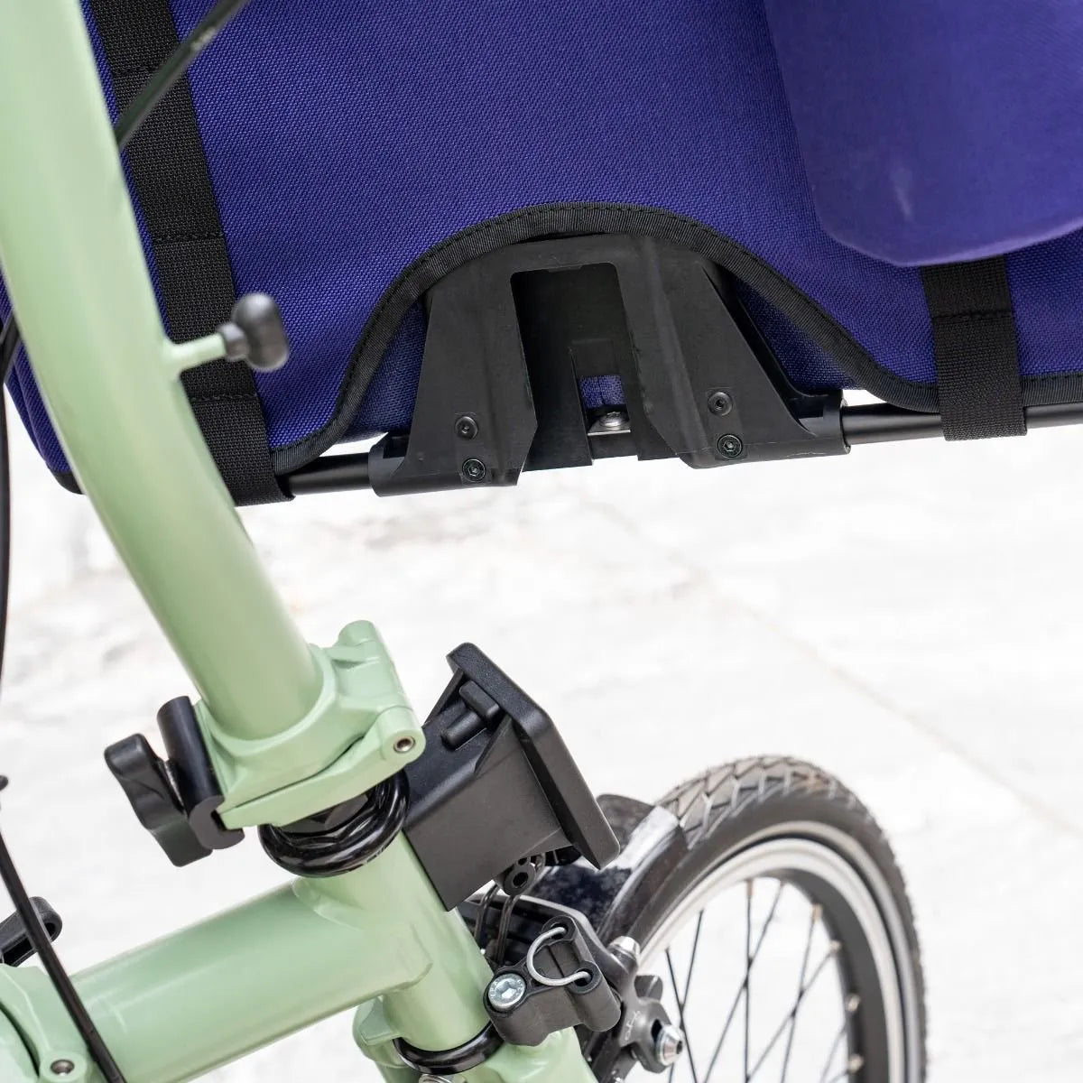 BLUE LUG brompton basket bag (with frame) Brompton front bag
