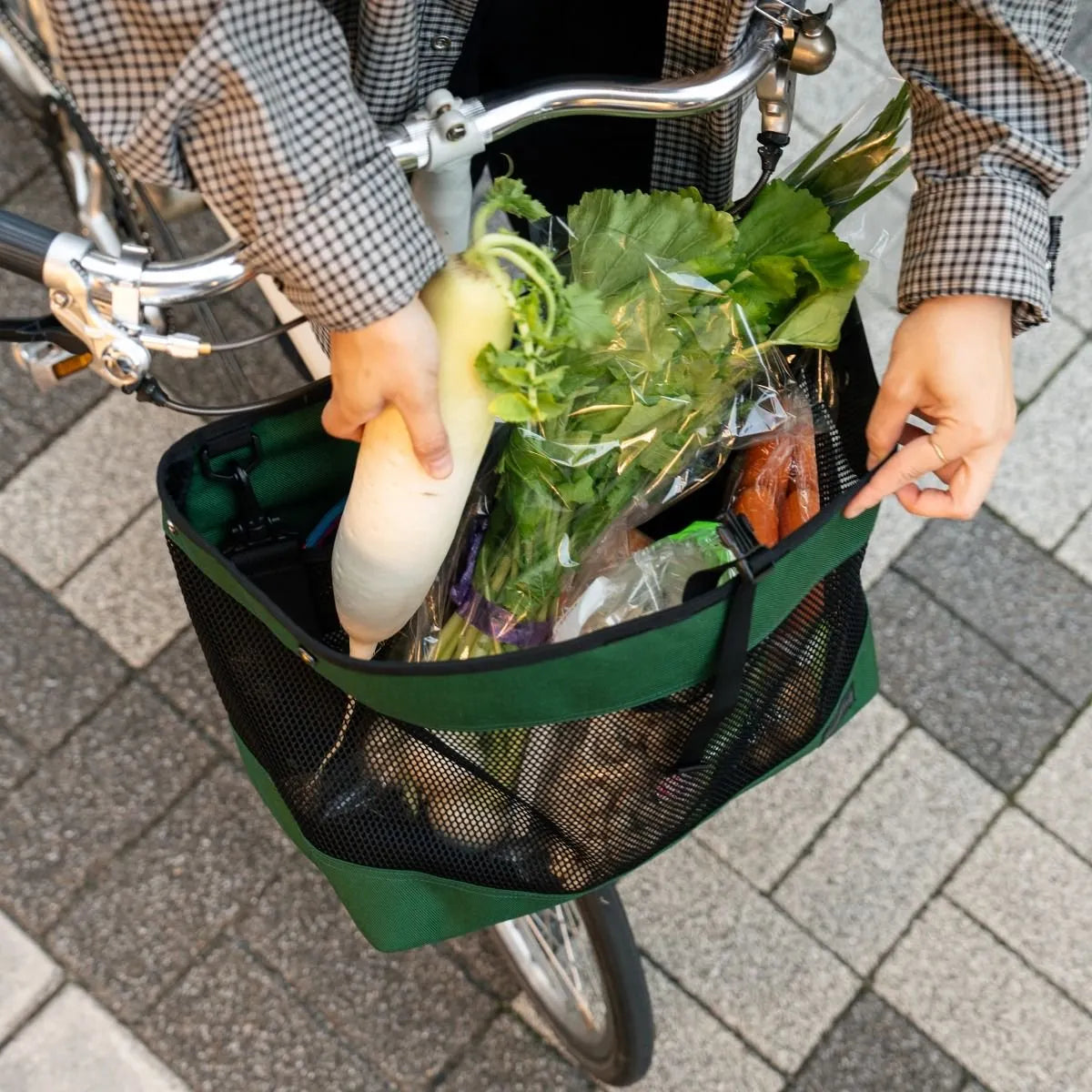 BLUE LUG brompton basket bag (フレームあり) ブロンプトン フロント