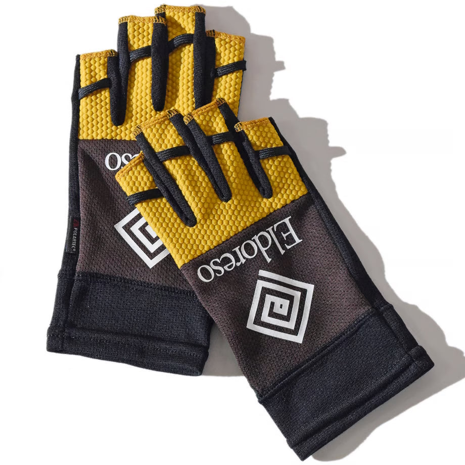 ELDORESO Half-Cut Gloves フィンガーレス ランニンググローブ