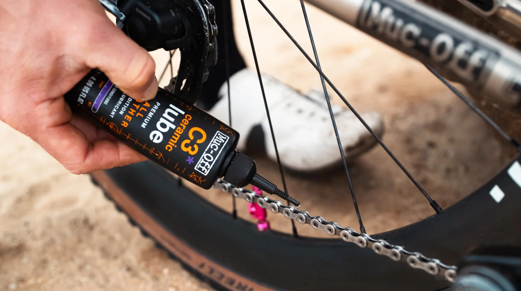 Muc-Off C3 All Weather Ceramic Lube 120ml チェーンオイル