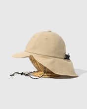 画像をギャラリービューアに読み込む, GOHEMP SUN SHADE CAP BEIGE ディテール｜ゴーヘンプ サンシェードキャップ ベージュ
