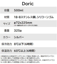 画像をギャラリービューアに読み込む, KiLEY Doric ドリック サイクリングステンレスボトル SR-01 キーレイ（KiLEY）の商品画像（写真1）
