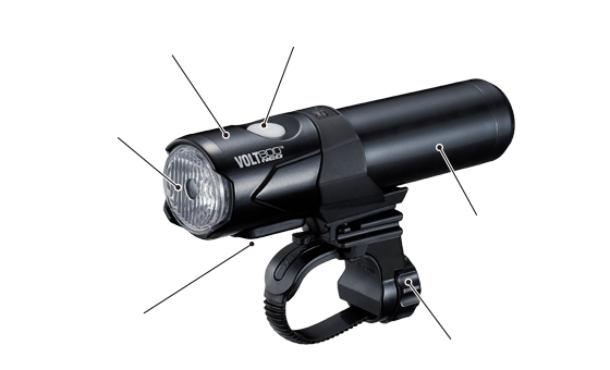 CATEYE VOLT800 NEO HL-EL475RC｜キャットアイ 充電式ヘッドライト 800