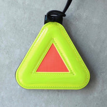 Load image into Gallery viewer, BLUE LUG triangle reflector
