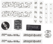 画像をギャラリービューアに読み込む, [ネコポス対応]Surly frame decal set midnight special NEW サーリー ミッドナイトスペシャル フレーム デカール セット
