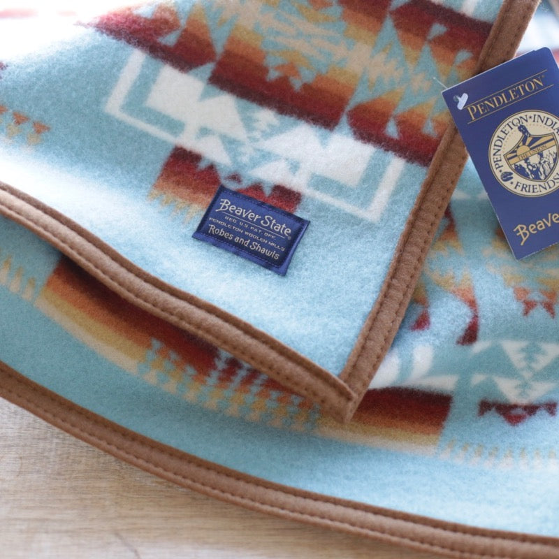 チーフジョセフクリフブランケット アクア PENDLETON ペンドルトン