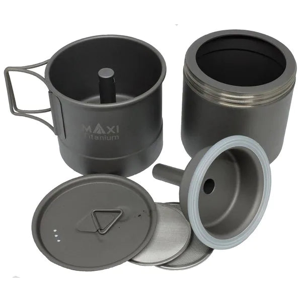 MAXI Titanium Coffee Maker チタンコーヒーメーカー 200ml 185g