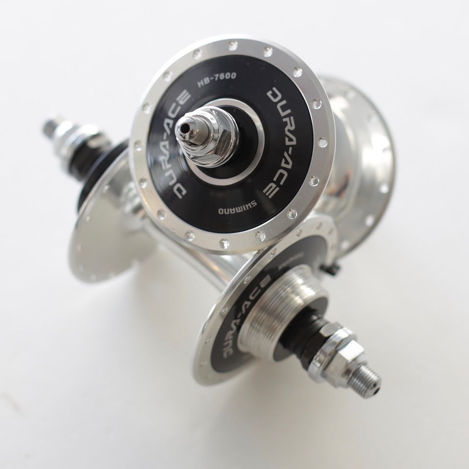 【マイル】SHIMANO DURA-ACE HB-7600 前後セット Shimano HB-7600 前後セット – Grumpy Bike Shop