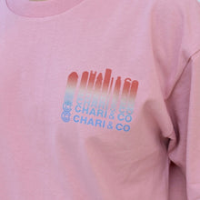Load image into Gallery viewer, Chari&amp;Co DROPPING LOGO TE
