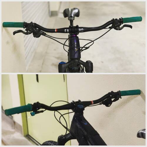 Supa-Moto Riser スパモトライザーバー Ridefarr 幅780mm バック