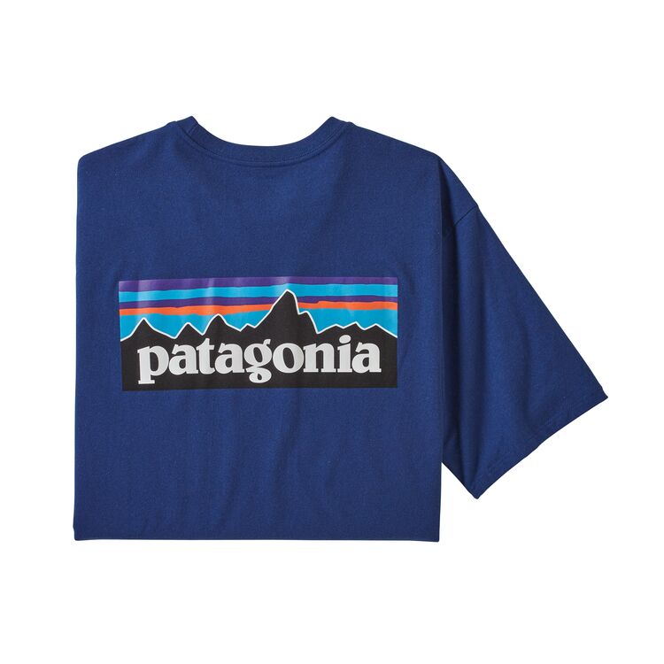 Patagonia P-6ロゴ レスポンシビリティー Tシャツ リサイクル素材